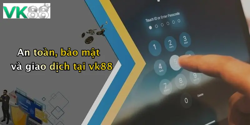 An toàn, bảo mật và giao dịch tại vk88